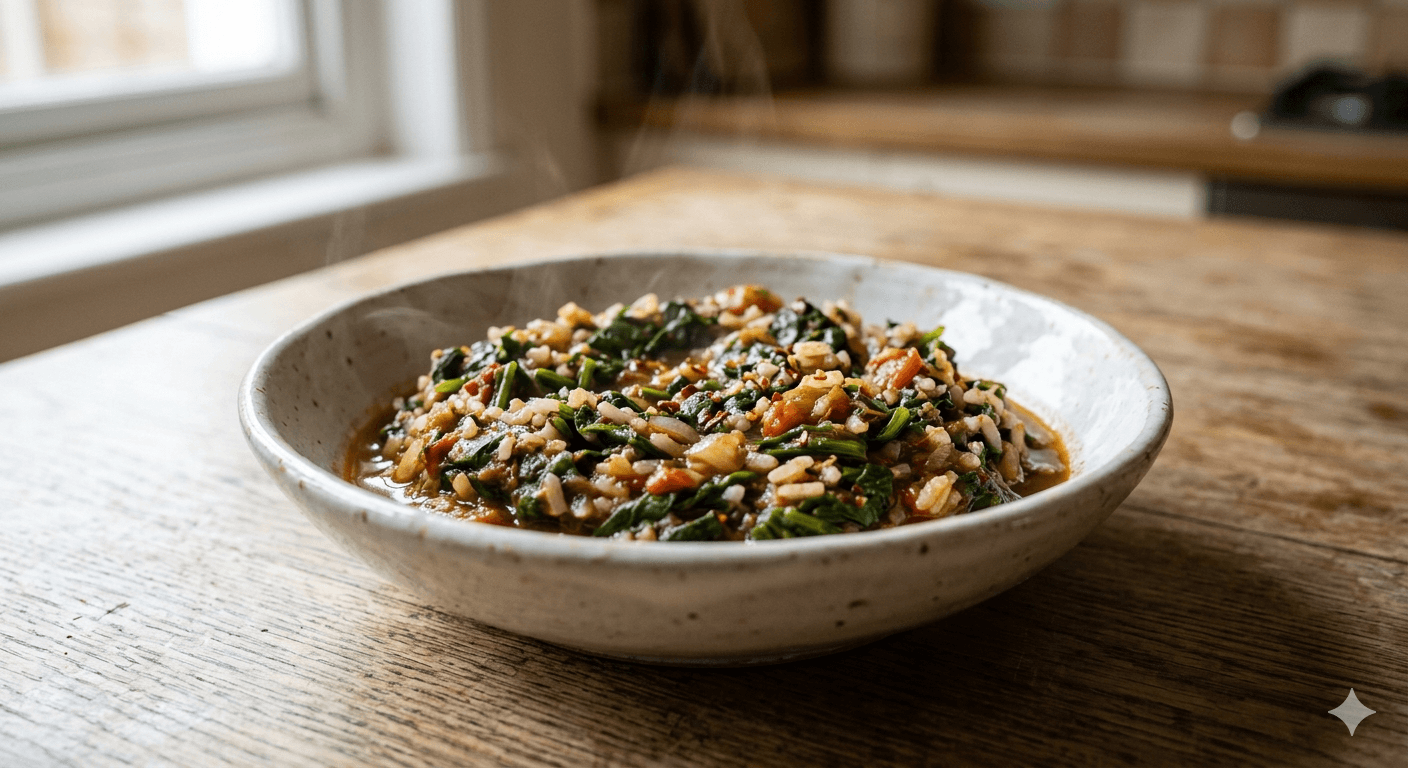 Ispanak Yemeği Tarifi